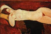 Amedeo Modigliani liggande aktsudie Sweden oil painting artist